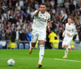 姆巴佩8连斩领跑射手榜仍仰望C罗，皇马4-0复仇，6连胜宣战利物浦